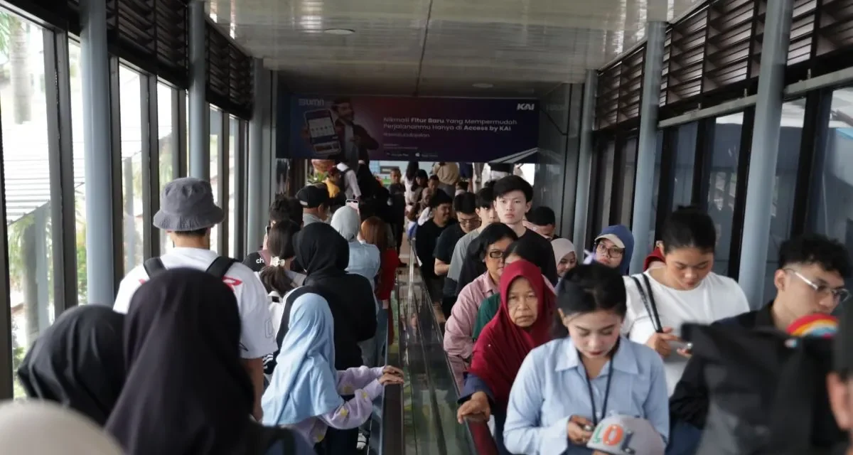 Nataru KAI Daop 2 Bandung Menunjukkan Lonjakan Mobilitas