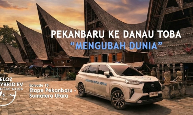Veloz Hybrid EV Uji Ketangguhan dari Pekanbaru ke Danau Toba