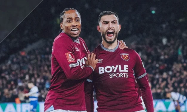 West Ham dan West Brom Lolos di Putaran Ketiga Piala FA