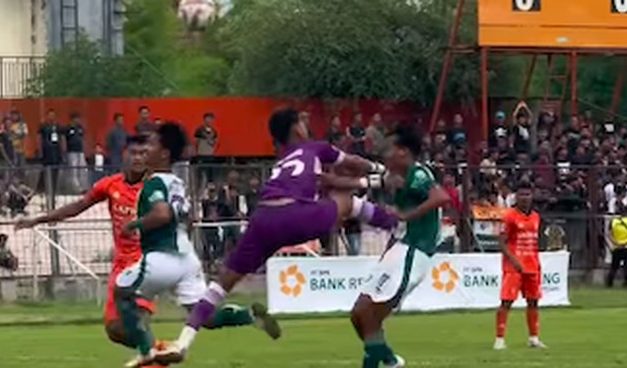 Rizal Dimas Blora Cedera Usai Tendangan Kiper PSIR