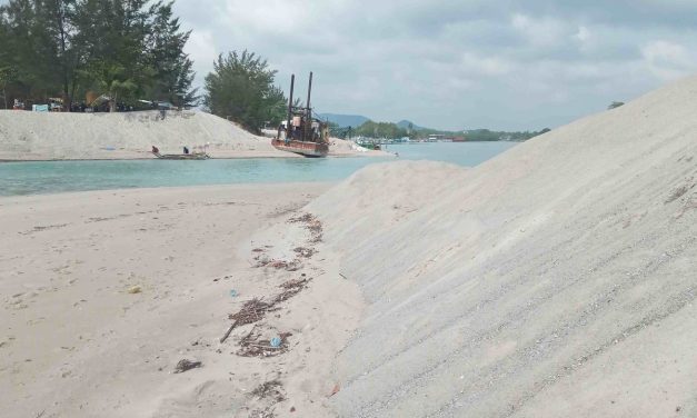 Pendangkalan Muara Air Kantung Jelitik Ganggu Aktivitas Nelayan