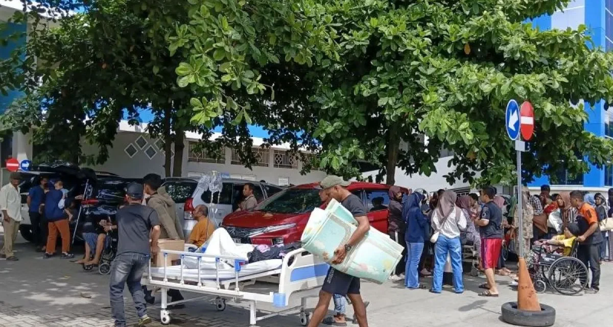 Gempa Magnitudo 6,7 Guncang Parigi Moutong, Evakuasi Pasien