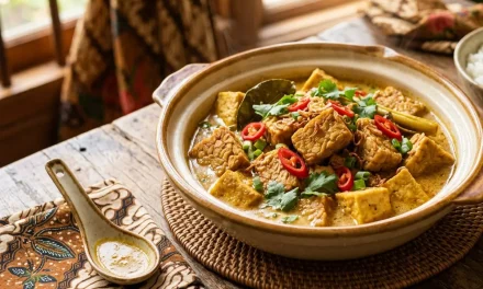 Gurihnya Terik Tempe Santan, Resep Simpel yang Bikin Nambah
