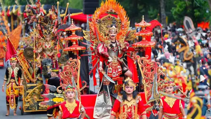 BEC 2026 Tampil Memukau, Perang Bayu Jadi Ikon Karnaval