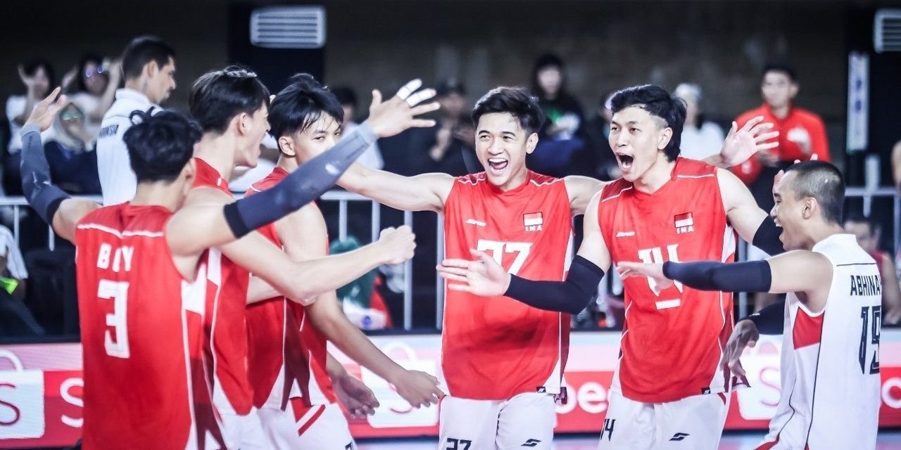 Timnas Voli Putra Indonesia Tampil Dominan Kalahkan Kamboja 3-0 pada Leg Kedua SEA V Cup 2026