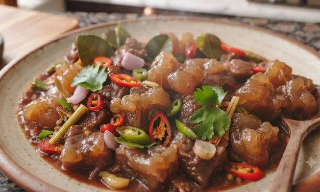 Resep Oseng Kikil Pedas Manis Empuk, Tanpa Presto Tetap Lezat