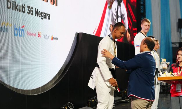 Adrian Kaiser Raih Perak Asian Taekwondo Indonesia Open Championship 2026