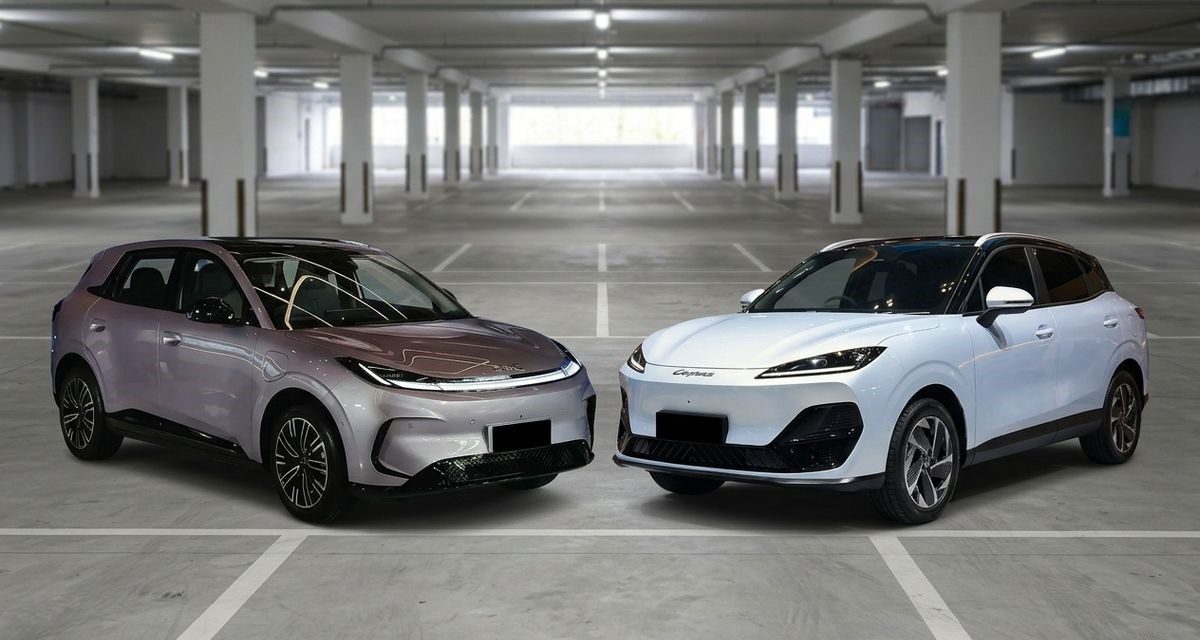 BAIC T1 vs Lepas E4, Adu SUV Listrik China Rp 300 Jutaan