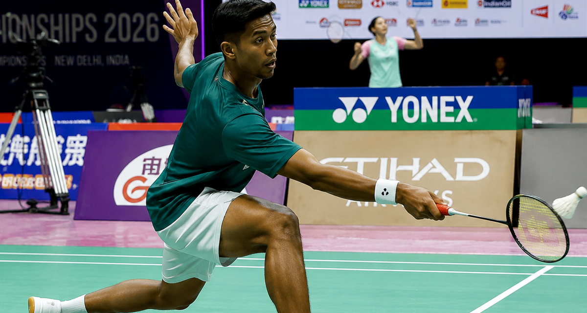Alwi Farhan dan Putri KW Siap Hadapi Tantangan Kejuaraan Dunia Bulu Tangkis 2026