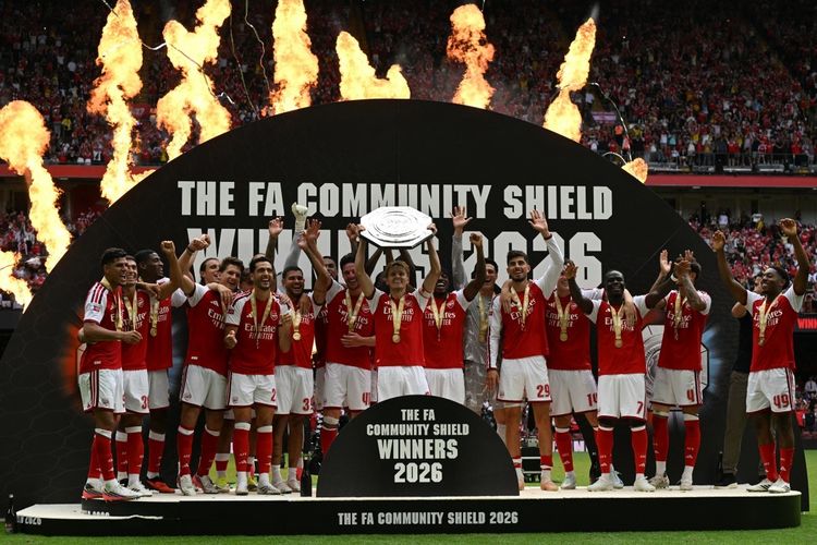 Martin Odegaard Pasang Target Tinggi Usai Arsenal Juara Community Shield 2026