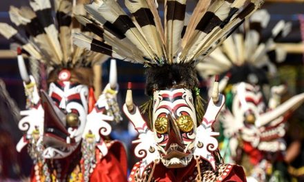 Makna Topeng Hudoq dalam Tradisi Dayak dan Filosofi di Balik Setiap Wujudnya