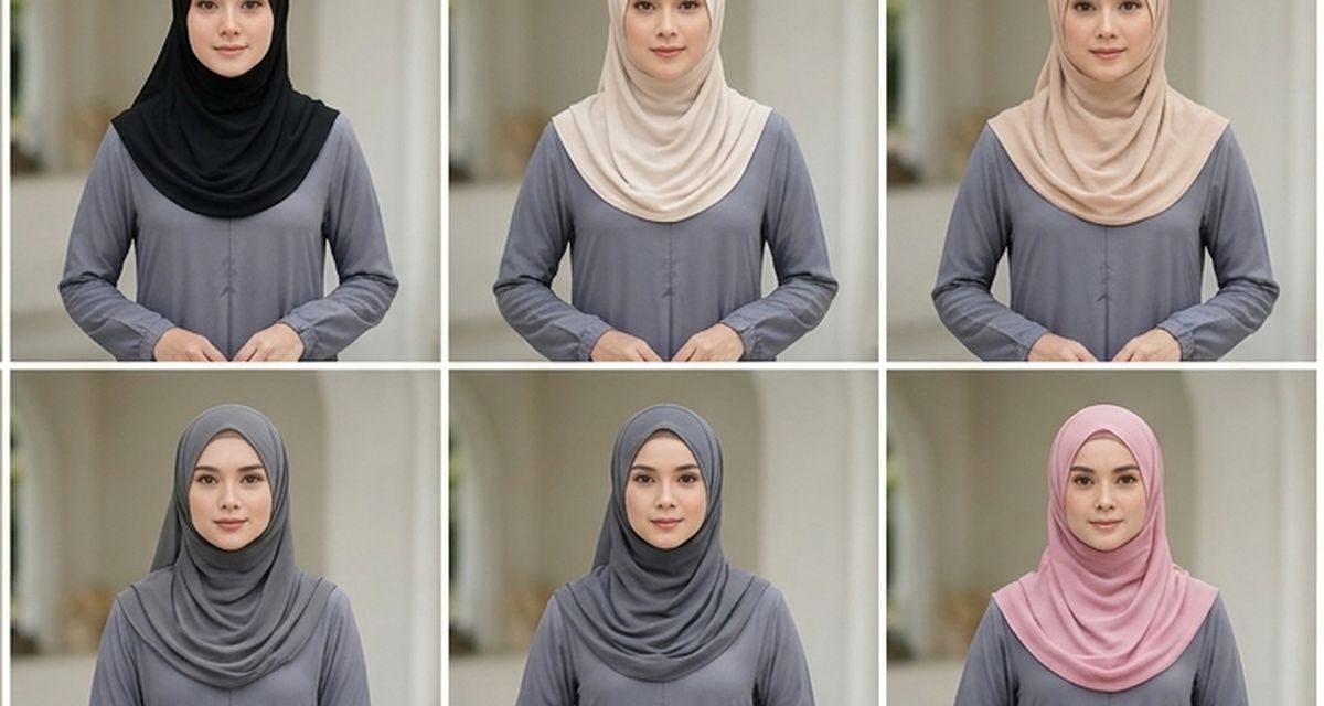 Gamis Abu-Abu Cocok dengan Jilbab Warna Apa? Simak 12 Inspirasi Serasi