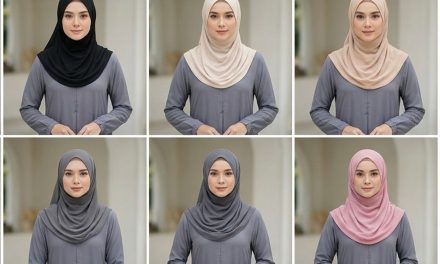 Gamis Abu-Abu Cocok dengan Jilbab Warna Apa? Simak 12 Inspirasi Serasi