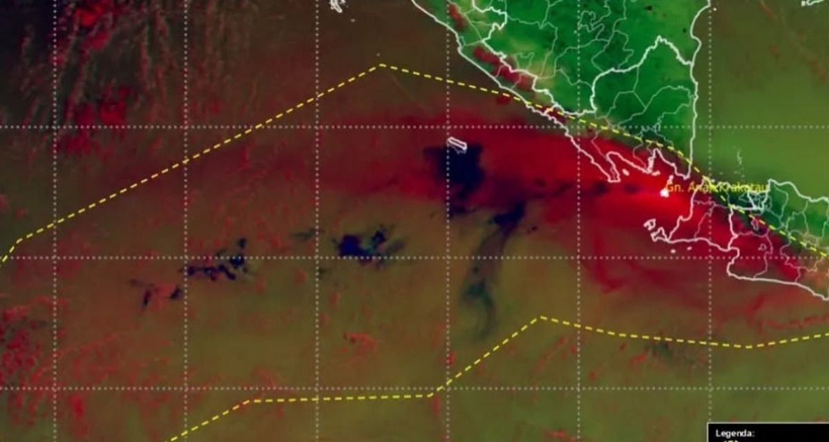Aktivitas Anak Krakatau Meluas, Abu Vulkanik Jangkau Sejumlah Wilayah