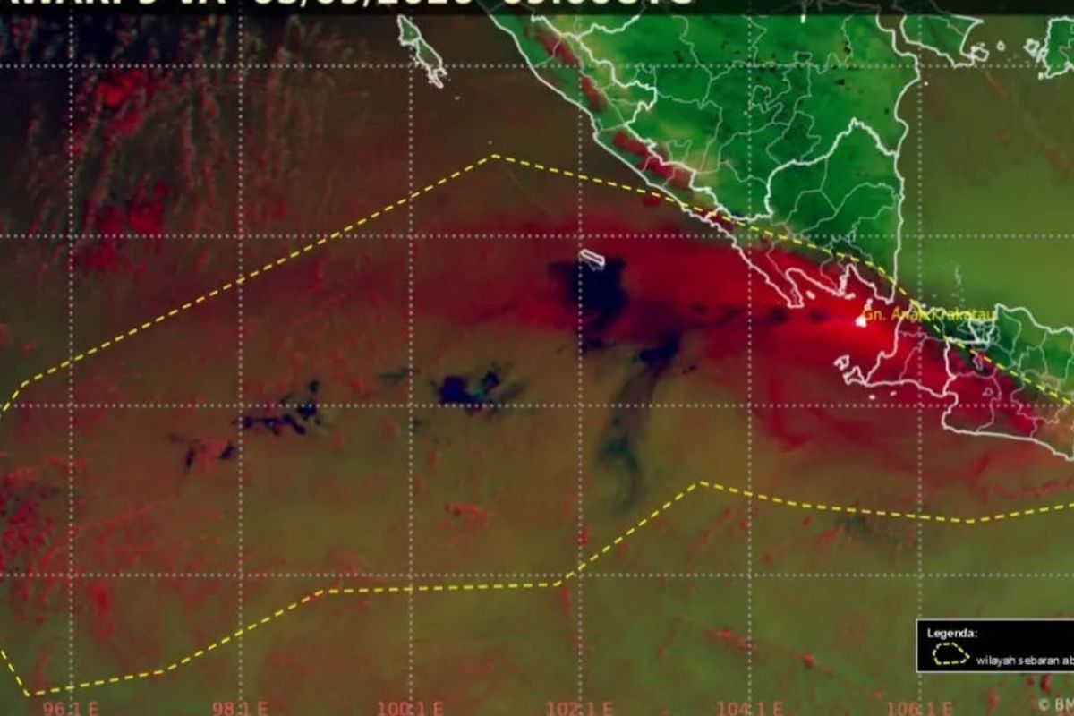 Erupsi Gunung Anak Krakatau